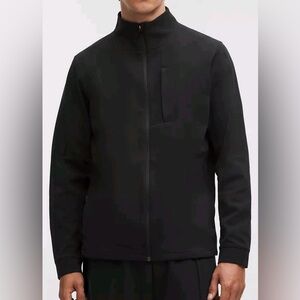 Lululemon Sojourn Jacket Men's Large Black Warpstreme Full Zip